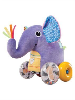 Lamaze Push Along Peanut Plush Elephant 9 Months +New in Box
